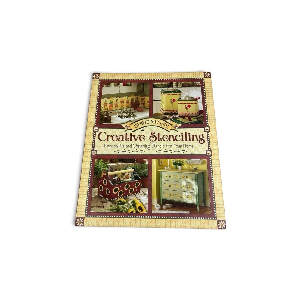 Vtg Debbie Mumms Creative Stenciling Country Farmhouse Book of Stencils 1st Ed